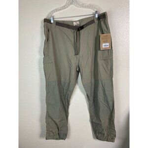 NEW Rail Riders Mens Extreme Adventure Pants 2.0 Size 2X UPF 30+ Loden Green 30"